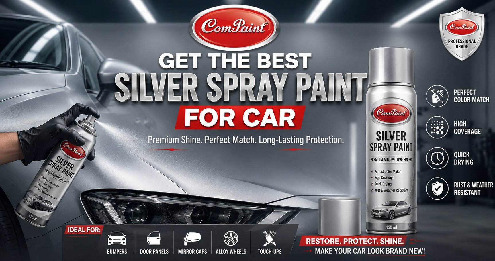 Best Silver Spray Paint for Cars: Complete Guide