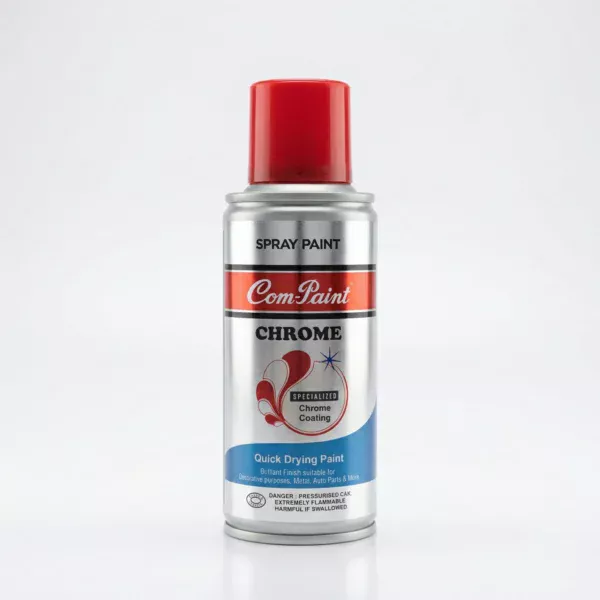 Com-Paint Chrome Spray Paint