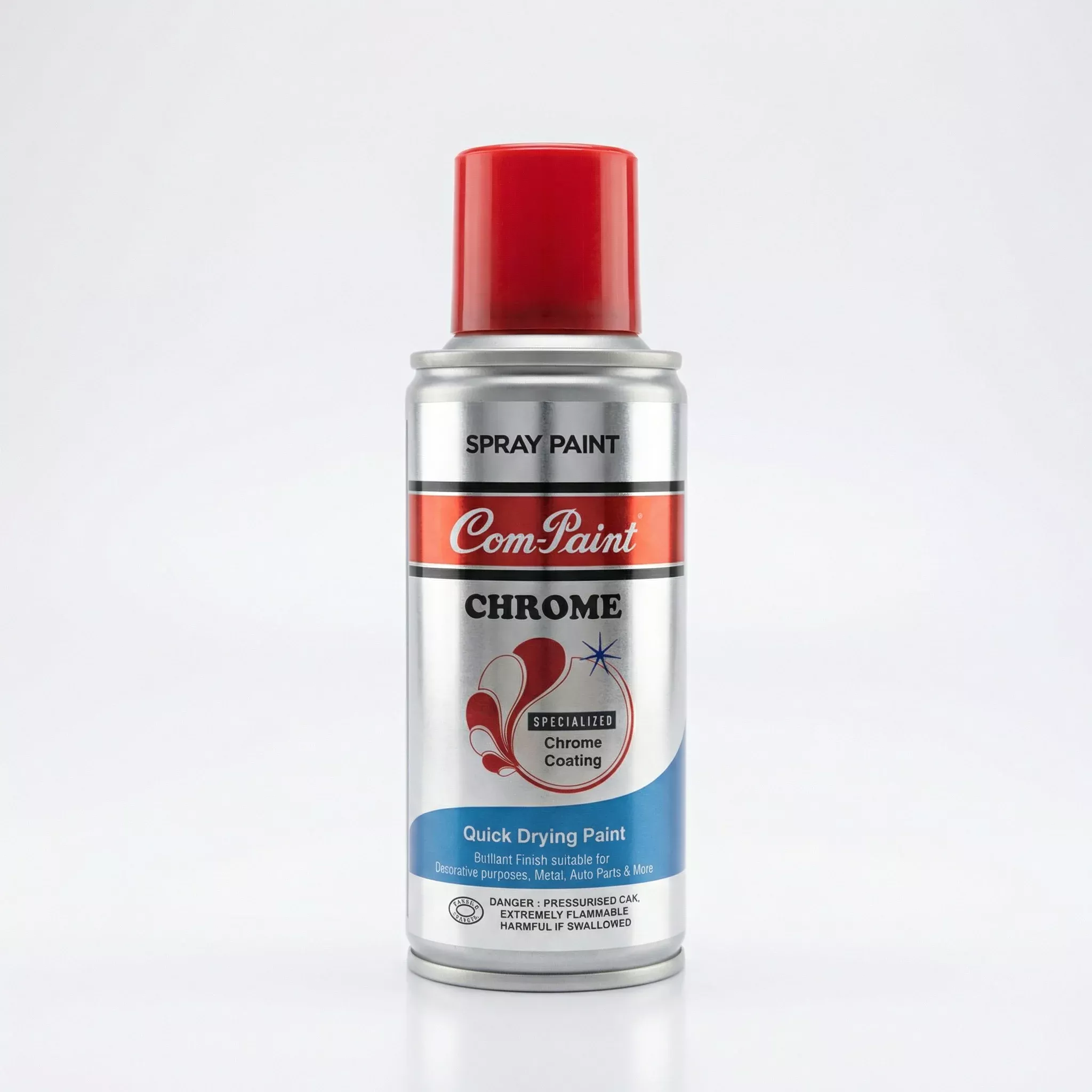 Com-Paint Chrome Spray Paint
