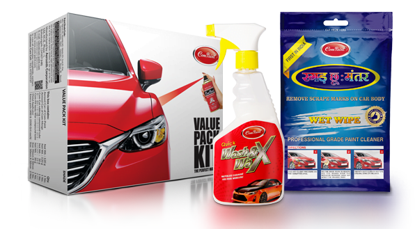 How to remove car scratch process