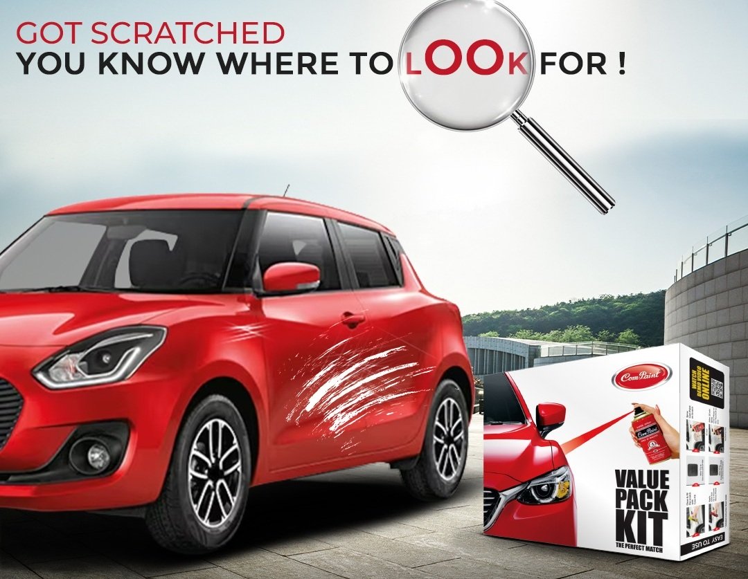 Get scratch repair for Bike and Car Spray Paint Online