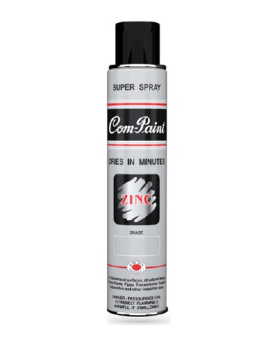 Com-Paint zinc spray aerosol can
