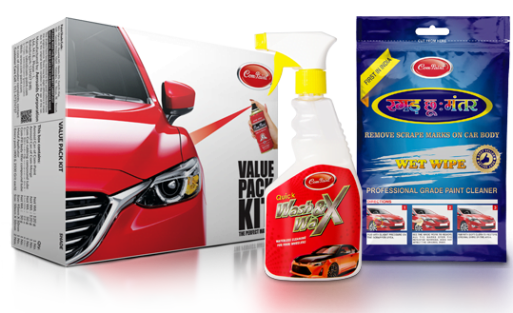 How to remove car scratch process