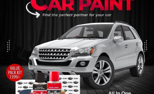 Car Spray Painting: Renovate your car with Com-Paint Spray paint Restore Car’s Shine with Top-Quality Spray Paints and Repair Tool