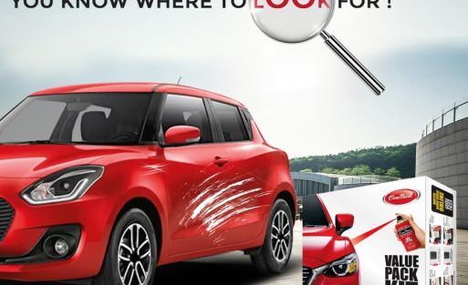 Get scratch repair for Bike and Car Spray Paint Online