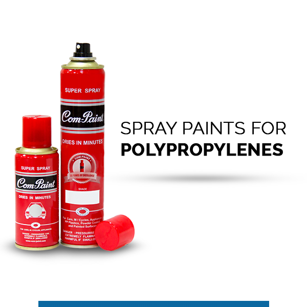 spray paints-for-Polypropylenes